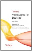 Cover of Tolley's Value Added Tax 2024-25 - 1st &#38; 2nd Editions