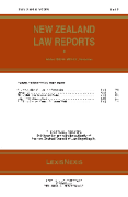 Cover of New Zealand Law Reports: Parts and Bound Volumes - Annual Subscription