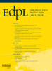 Cover of European Data Protection Law Review: Online Only
