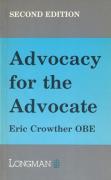 Cover of Advocacy for the Advocate 2nd ed
