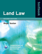 Cover of Land Law Textbook