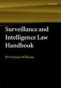 Cover of Surveillance and Intelligence Law Handbook