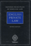 Cover of English Private Law