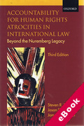 Cover of Accountability for Human Rights Atrocities in International Law: Beyond the Nuremberg Legacy (eBook)