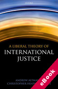 Cover of A Liberal Theory of International Justice (eBook)