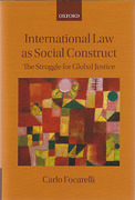 Cover of International Law as Social Construct: The Global Struggle for Justice