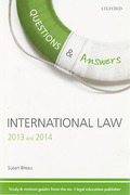 Cover of Questions & Answers: International Law 2013 and 2014 (No New Edition)