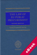 Cover of The Law of EU Public Procurement (eBook)