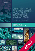 Cover of Crafting Trade and Investment Accords for Sustainable Development: Athena's Treaties (eBook)