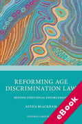 Cover of Reforming Age Discrimination Law: Beyond Individual Enforcement (eBook)