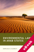 Cover of Environmental Law in Arab States (eBook)