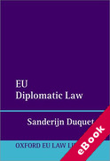 Cover of EU Diplomatic Law (eBook)