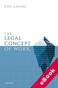 Cover of The Legal Concept of Work (eBook)