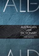 Cover of Australian Law Dictionary