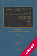 Cover of The Collected Documents of the Group of 77: Environment and Sustainable Development (eBook)