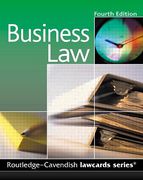 Cover of Routledge-Cavendish Lawcards: Business Law