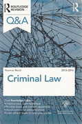 Cover of Routledge Revision Q&A: Criminal Law 2013-2014