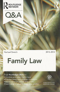 Cover of Routledge Revision Q&A: Family Law 2013 - 2014