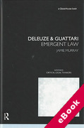 Cover of Deleuze &#38; Guattari: Emergent Law (eBook)