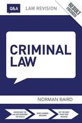 Cover of Routledge Law Revision Q&#38;A: Criminal Law