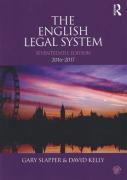 Cover of The English Legal System 2016-2017