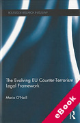 Cover of The Evolving EU Counter-terrorism Legal Framework (eBook)