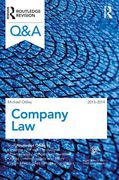 Cover of Routledge Revision Q&A Company Law 2013-2014