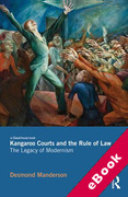 Cover of Kangaroo Courts and the Rule of Law: The Legacy of Modernism (eBook)