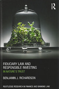 Cover of Fiduciary Law and Responsible Investing: In Nature's Trust