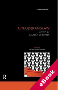 Cover of Althusser and Law (eBook)