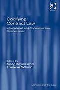 Cover of Codifying Contract Law: International and Consumer Law Perspectives (eBook)