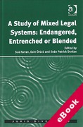 Cover of A Study of Mixed Legal Systems: Endangered, Entrenched or Blended (eBook)