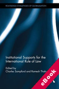Cover of Institutional Supports for the International Rule of Law (eBook)