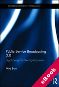 Cover of Public Service Broadcasting 3.0: Legal Design for the Digital Present (eBook)