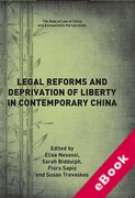 Cover of Legal Reforms and Deprivation of Liberty in Contemporary China (eBook)