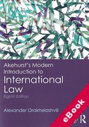 Cover of Akehurst's Modern Introduction to International Law (eBook)
