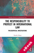 Cover of The Responsibility to Protect in International Law (eBook)