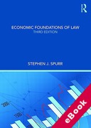 Cover of Economic Foundations of Law (eBook)
