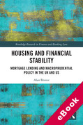 Cover of Housing and Financial Stability: Mortgage Lending and Macroprudential Policy in the UK and US (eBook)