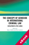 Cover of The Concept of Genocide in International Criminal Law: Developments after Lemkin (eBook)