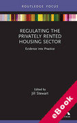 Cover of Regulating the Privately Rented Housing Sector: Evidence into Practice (eBook)