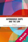Cover of Autonomous Ships and the Law (eBook)