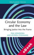 Cover of Circular Economy and the Law: Bringing Justice into the Frame (eBook)