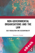 Cover of Non-Governmental Organisations and the Law: Self-Regulation and Accountability (eBook)