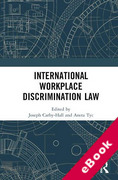 Cover of International Workplace Discrimination Law (eBook)