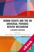 Cover of Human Rights and the UN Universal Periodic Review Mechanism: A Research Companion (eBook)