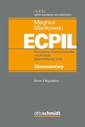 Cover of ECPIL: Rome II Regulation Commentary