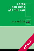 Cover of Green Buildings and the Law (eBook)