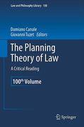 Cover of The Planning Theory of Law