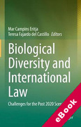 Cover of Biological Diversity and International Law: Challenges for the Post 2020 Scenario (eBook)